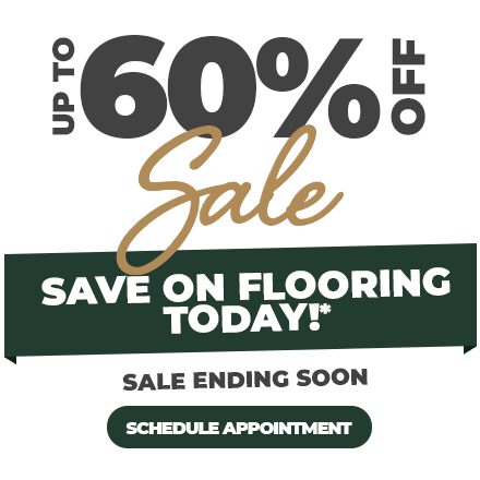 60 percent off flooring sale